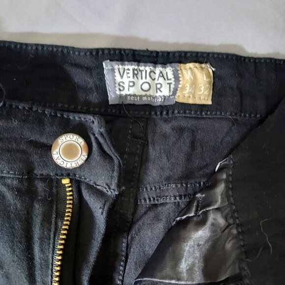 Chino Pants Men Khakis Skinny STRETCH SLIM FIT Flex Casual Cotton Jeans 34x32 - Picture 3 of 3